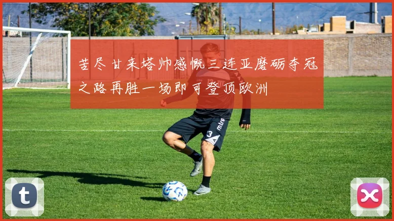 苦尽甘来塔帅感慨三连亚磨砺夺冠之路再胜一场即可登顶欧洲